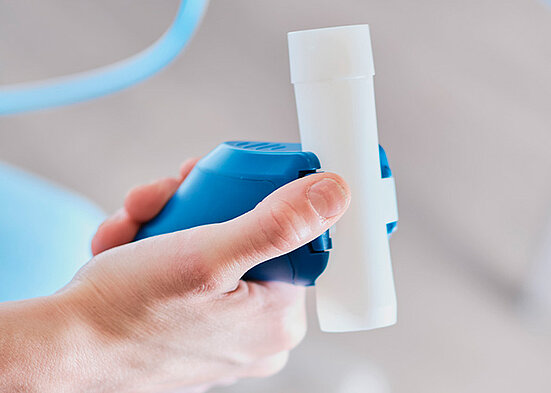 Spirostik Blueflow uses the Blueflow single-patient-use flow sensor, eliminating cross-contamination risks.